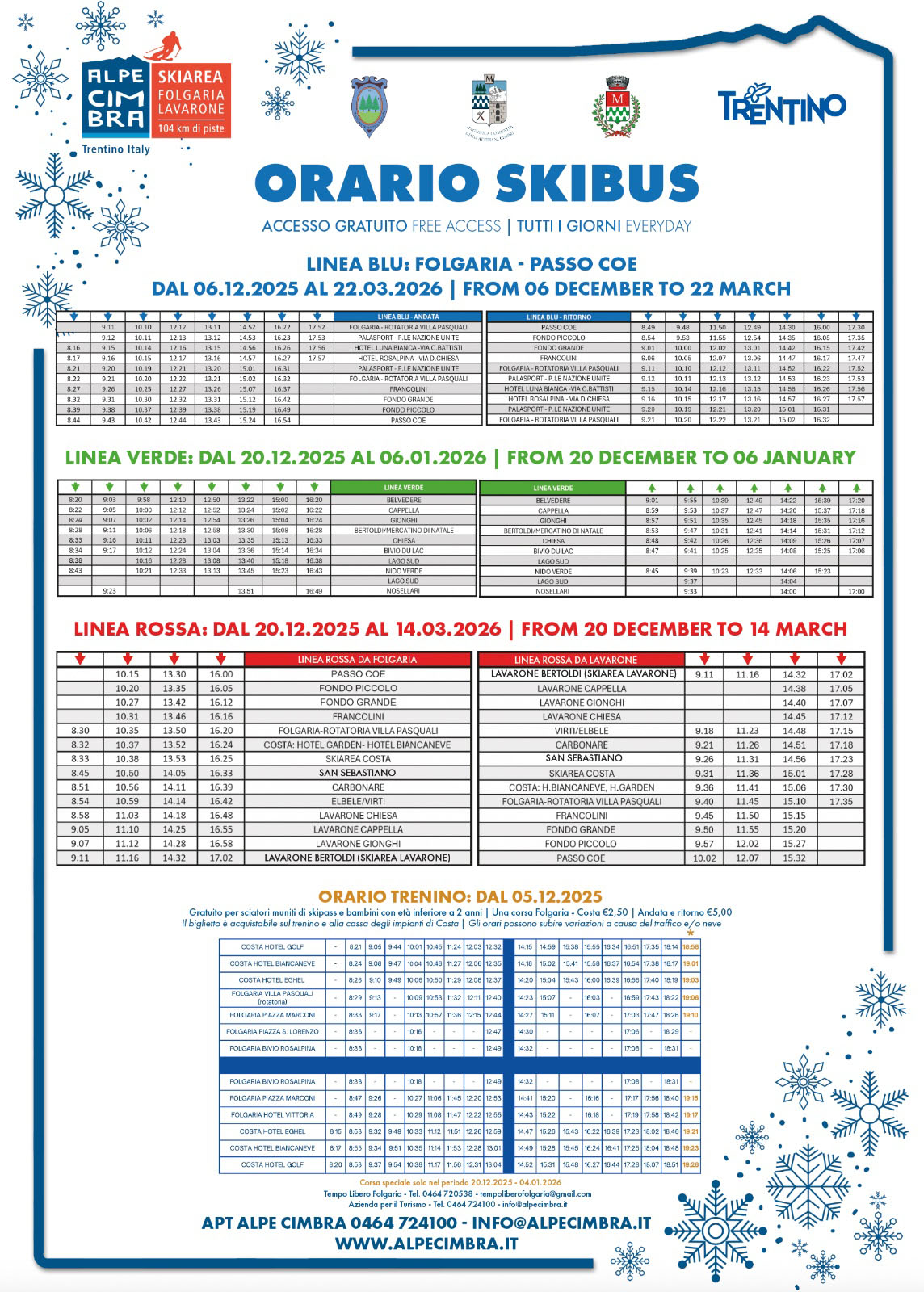 Orario Skibus